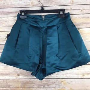 Nasty Gal Shorts - Nasty gal Teal Polyester Women's Skort XXS Nasty Gal Shorts - Nasty gal Teal Polyester Women's Skort XXS